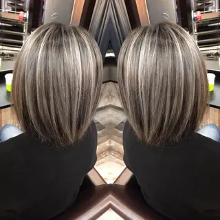 ショート カラー KIRA スズキ タクヤ／店長のヘアスタイル