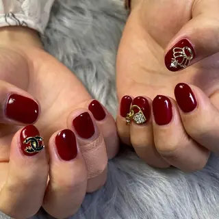 ネイル RICO NAIL所属・RICO Nail パーツつけ放題🌈のネイルデザイン