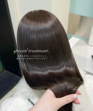 ロング カラー 𝑎𝑦𝑎𝑘𝑎 🕯のヘアスタイル