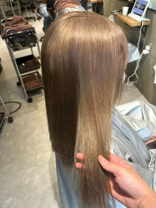 セミロング カラー La fith hair arc 高槻店所属・Chisato🤍 高槻/ボブ/ショートのヘアスタイル