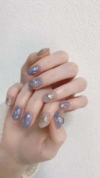 ネイル ネイルサロンD&D所属・劉 丹丹のネイルデザイン