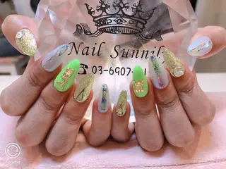 ネイル 長さだし専門店 M2　rikaのネイルデザイン