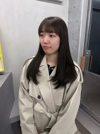 ロング カラー 誰より丁寧なカット/ 小林輝/レイヤーのヘアスタイル