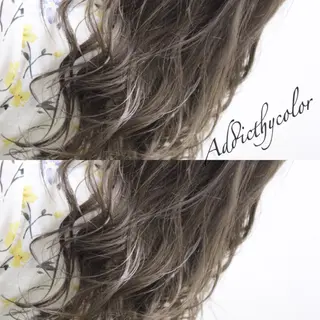 ミディアム hairstudio NOAのヘアスタイル