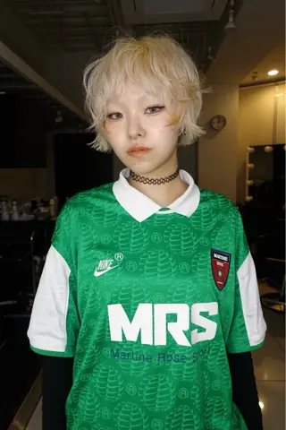 ショート カラー ヘアアレンジ MIYU/ニュアンス /艶カラーのヘアスタイル