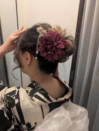 ヘアアレンジ insence glue所属・和髪もできる崩れない 盛れるヘアメ🌻弥生のヘアスタイル