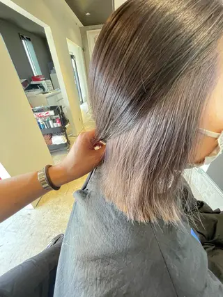 ミディアム 🔹TOMO🔹 圧倒的経験値🔹のヘアスタイル