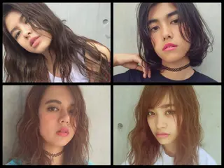 ショート ミディアム セミロング ロング カラー パーマ ヘアアレンジ メンズ キッズ ☃️髪質改善🉐割✨ ❄️“ever”❄️のヘアスタイル