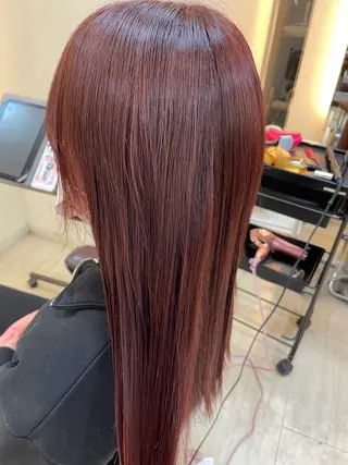 ロング カラー 東田 篤希のヘアスタイル