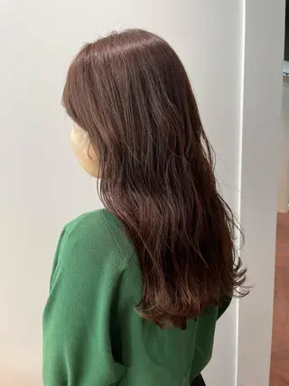 ロング カラー gotoday　shaire　saron所属・miu. ボブ/透け感カラーのヘアスタイル