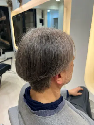 ショート カラー 堀井 凌平のヘアスタイル