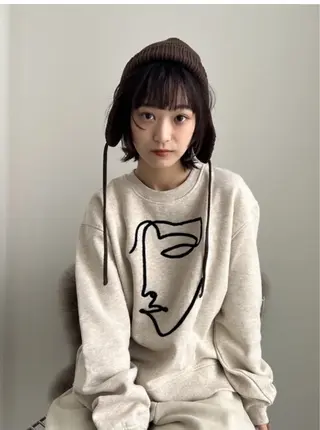 大阪/レイヤー/ ツヤ髪/ヨシノヒメカのヘアスタイル