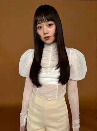 ロング kaguyahime  cheveuxsur所属・松井 龍星のヘアスタイル