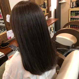ロング 山崎 絵莉香のヘアスタイル