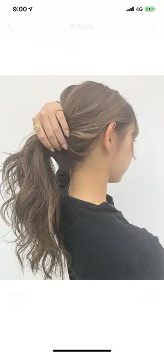 カラー LINOET NAGOYA所属・中川 来紀のヘアスタイル