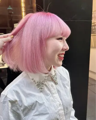 カラー 🤍 ももか🤍のヘアスタイル