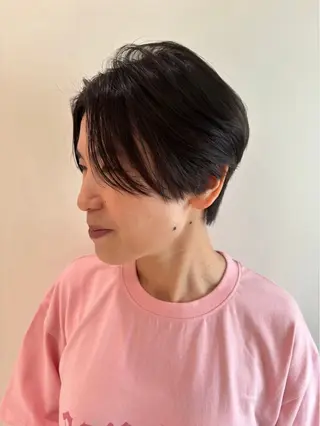 ショート アオイ/透明感カラー レイヤー🌙のヘアスタイル