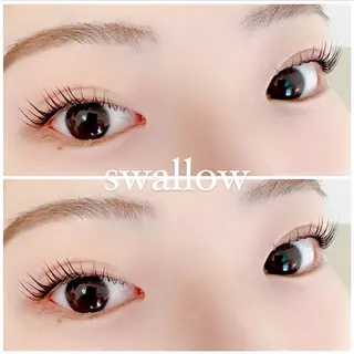 マツエク・マツパ swallow 奈良西大寺店のマツエク・マツパデザイン