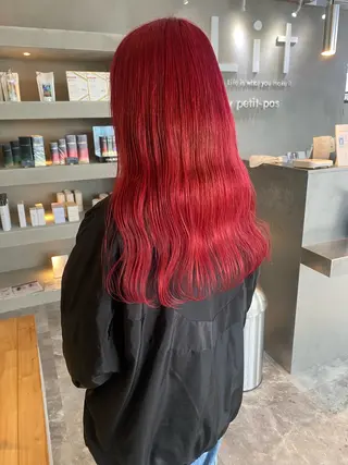 ロング カラー 韓国ヘア特化 💟 ララア 💟のヘアスタイル