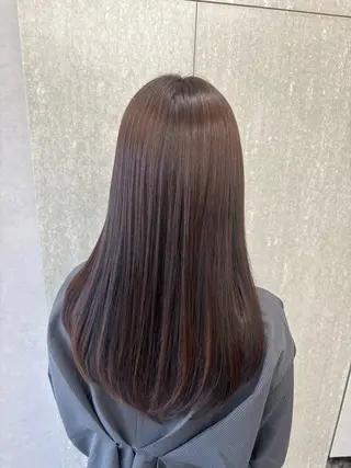 ロング ツヤカラー/ KAZAMA❤️✨のヘアスタイル