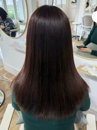 ロング カラー Ria🌙*ﾟ 艶カラーのヘアスタイル