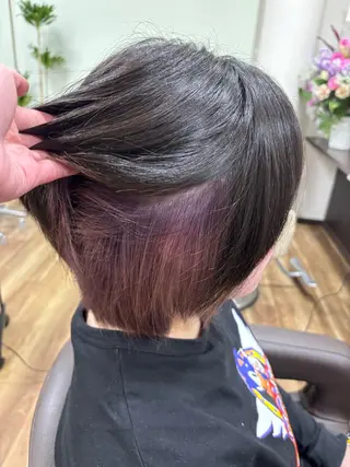 ショート 森 音遠のヘアスタイル