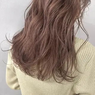 セミロング カラー ボブ/パーマ ミヒラケイタのヘアスタイル