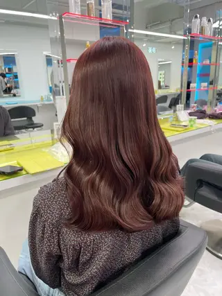 カラー 🥀艶髪/似合わせ 暖色/まな🥀のヘアスタイル