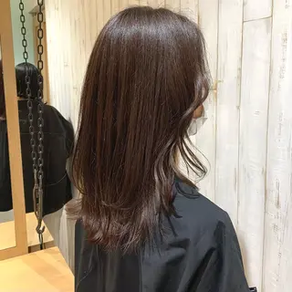 ミディアム 森山 佳小里/カラー /似合わせカットのヘアスタイル