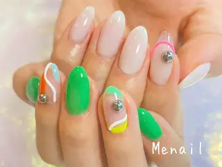 ネイル Menail 心斎橋 本店☆南船場移転☆のネイルデザイン