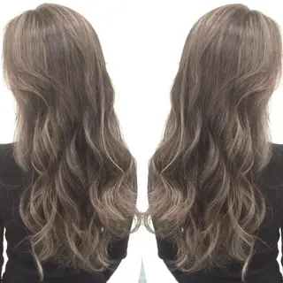 ロング カラー 井上 一平のヘアスタイル