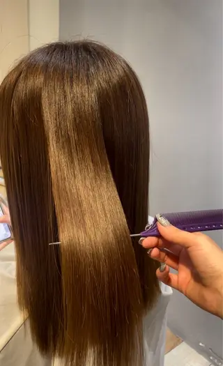 セミロング 💜🦋 COCONA🦋💜のヘアスタイル