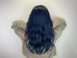 セミロング カラー 関 京磨のヘアスタイル