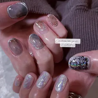 ネイル マツエク・マツパ Cat's eye TOKYO 新宿店のネイルデザイン