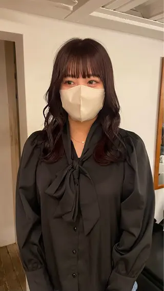 セミロング カラー 原宿/ケパーマ 🧺ユウマのヘアスタイル