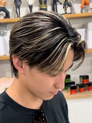 ミディアム メンズ era本店所属・笹尾 陸/era本店 メンズ美容師のヘアスタイル