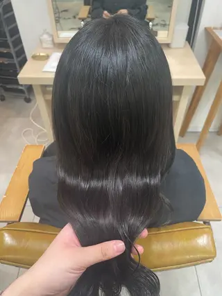 ロング メンズカットモデル /金川なづなのヘアスタイル