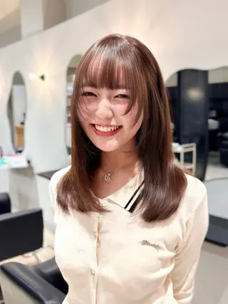 セミロング カラー miyu/天神/ ブリーチなし透明感のその他イメージ