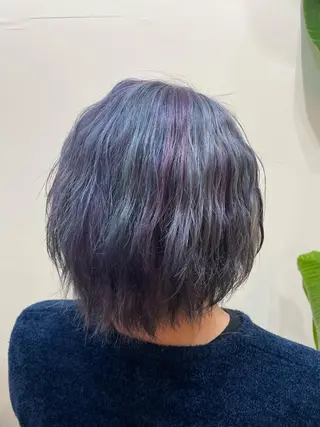 ショート カラー メンズ WEST OLAND加藤圭介のヘアスタイル