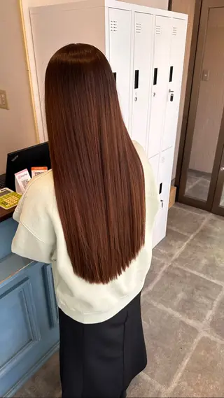 ロング カラー ヘアアレンジ cecil hair 難波店所属・髪質改善透明感カラー /SHOGO☀️のヘアスタイル