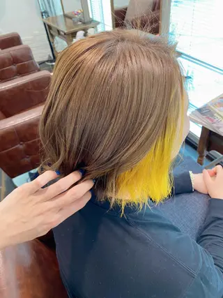 ミディアム きむら ゆうきのヘアスタイル