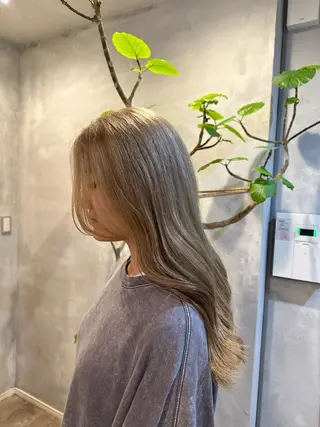 カラー 木村 心海☆明石のヘアスタイル