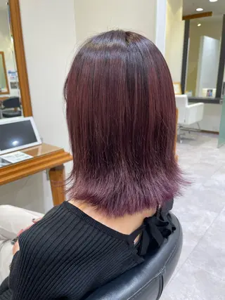 ミディアム カラー ✂︎髪質改善・ Yuitoのヘアスタイル