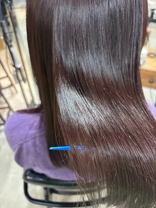 ロング うる艶/ブラウン🥣 RYOTA❣️のヘアスタイル