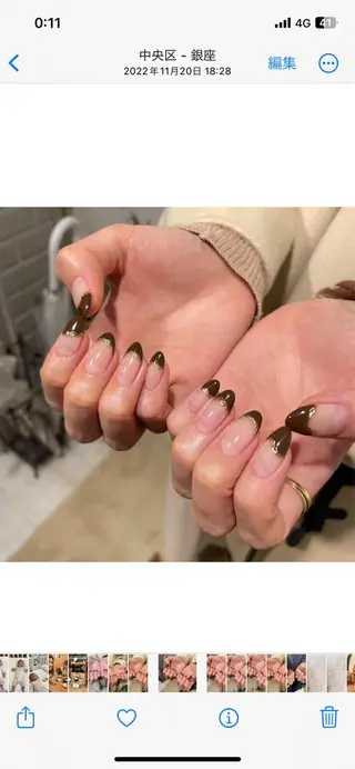 ネイル bianca銀座 ZAMAMIのネイルデザイン