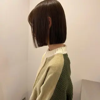 ミディアム 舟橋耀/ブリーチカラ ー/レイヤーカットのヘアスタイル