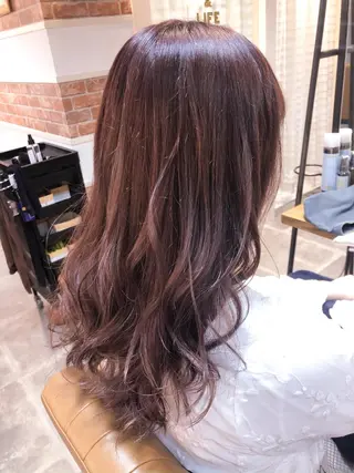 ロング 髪質改善縮毛矯正 リピートNo.1米倉のヘアスタイル