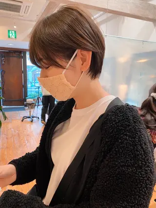 ショート カラー メンズカット特化柏駅 徒歩3分LOUのヘアスタイル