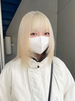 ミディアム ハイトーン/レイヤー 🌸さくらのヘアスタイル