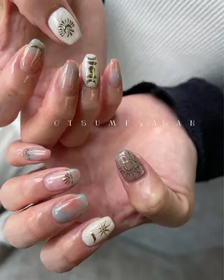 ネイル otsumeyasan所属・わたなべ ちかのネイルデザイン